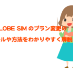 BIGLOBE SIMのプラン変更/コース変更/SIMカードサイズ変更を徹底解説！