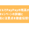 Ymobile(ワイモバイル)でのPayPayの設定(連携)方法と1000円もらえるキャンペーンをわかりやすく解説!